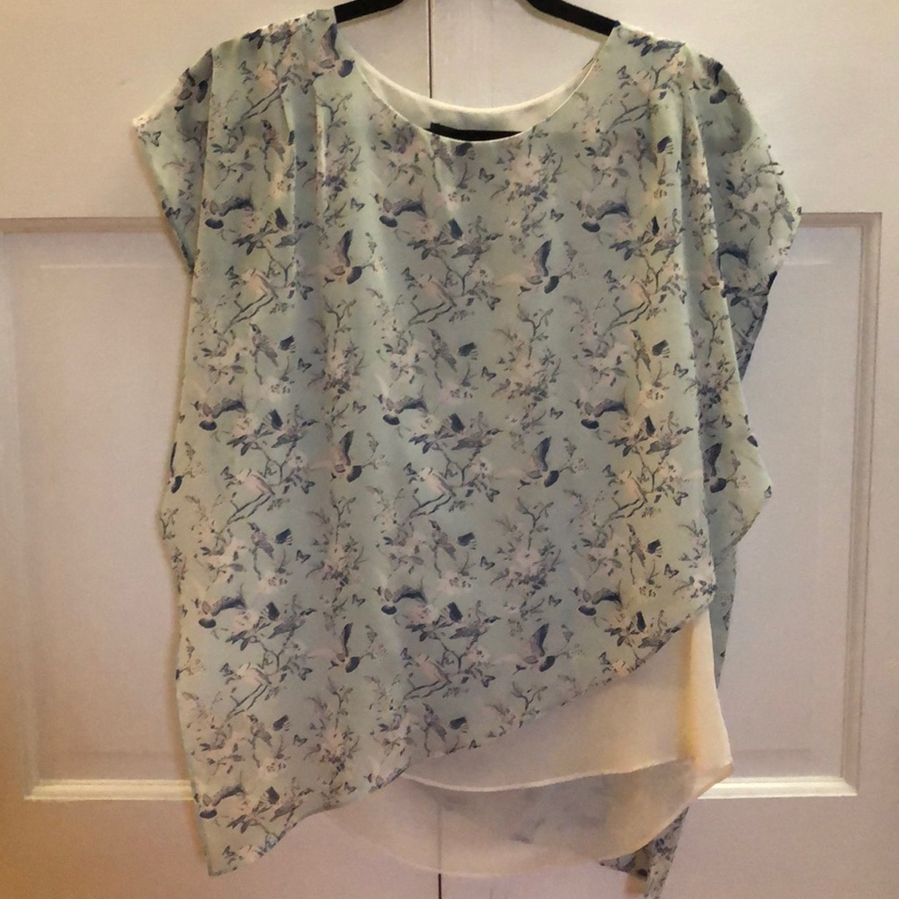 Suzy Shier Bird Blouse